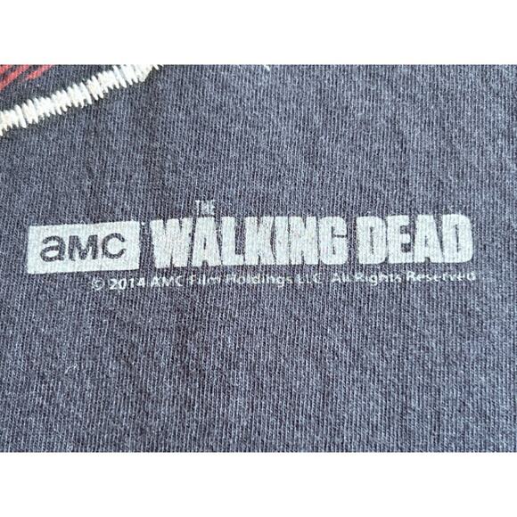 Mens Walking Dead 2014 Graphic Tee Walker Hunter AMC T-Shirt XL - Picture 4 of 7